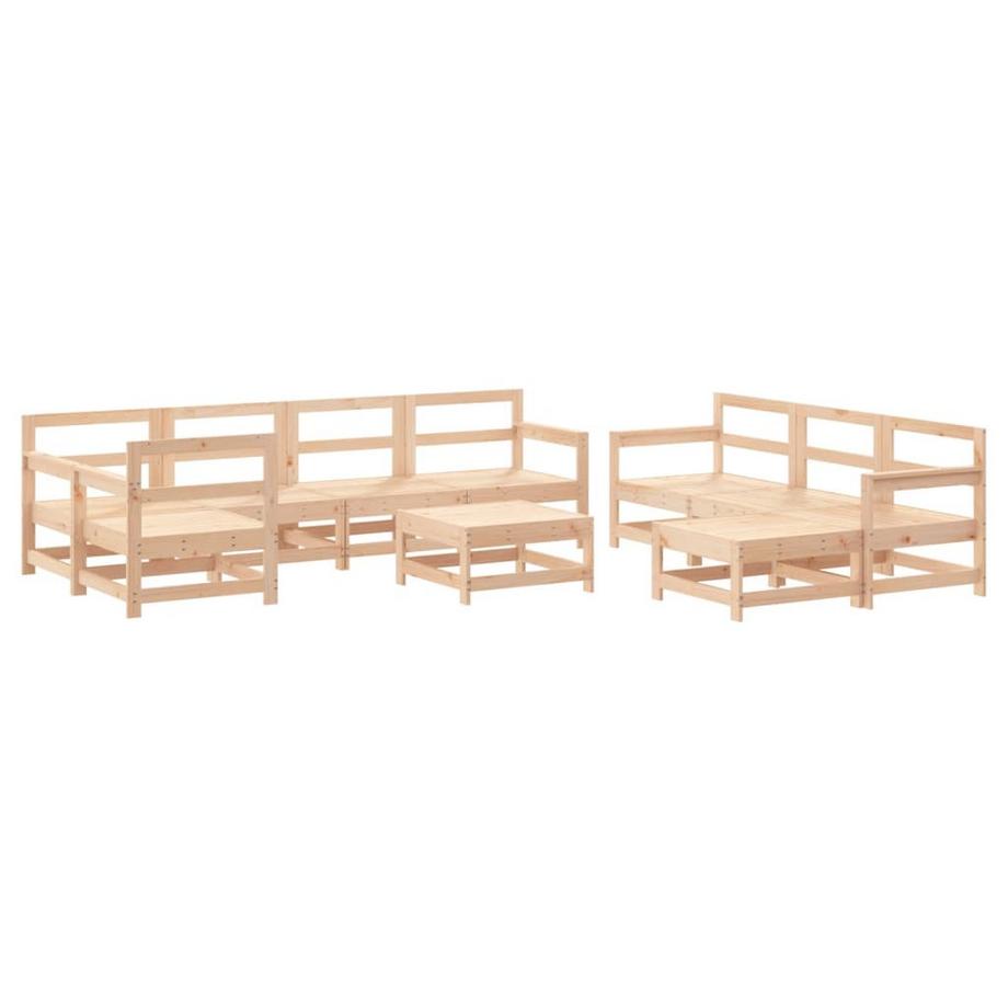 VidaXL Garten lounge set holz  