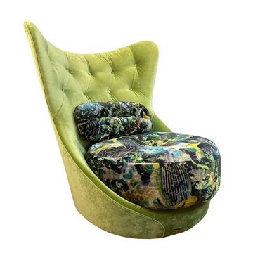 Fauteuil pivotant Cocoa Island - kelly green - paradise