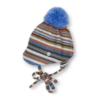 Sterntaler  Schirmmütze streifen eisblau 