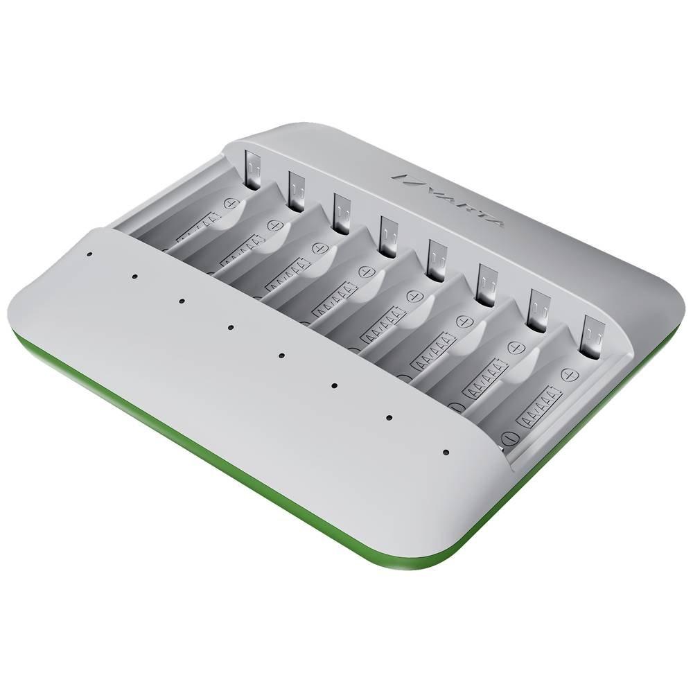 VARTA  Eco Charger Multi Rundzellen-Ladegerät NiMH Micro (AAA), Mignon (AA) 