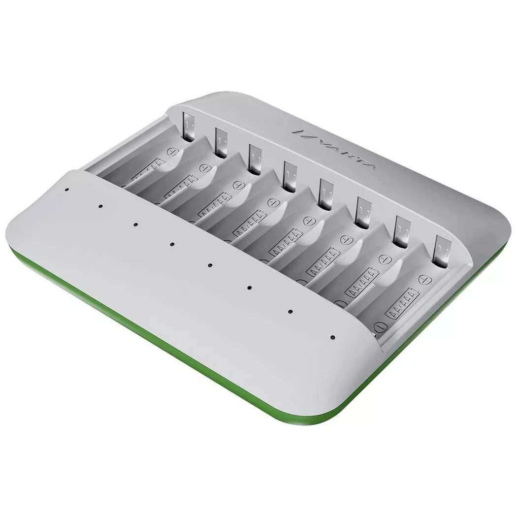 Varta 57682101111 Eco Charger Multi Cylindrical Cells 75% Recycled...