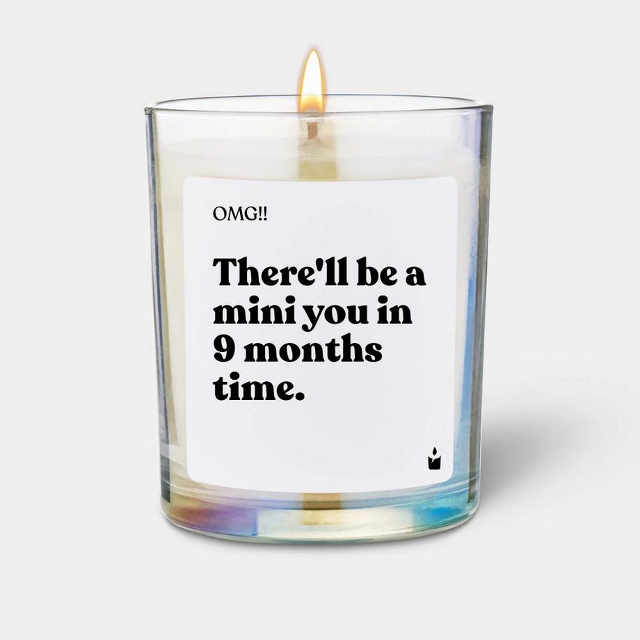 CandleHand Bougie Parfumée Flowery There'll be a mini you in 9 months time.  