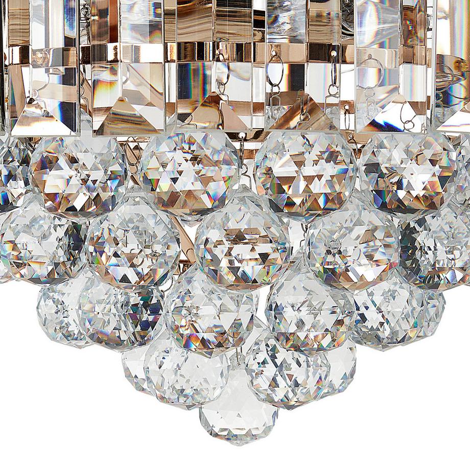 Beliani Lustre en Cristal Glamour ACHEIRO S  