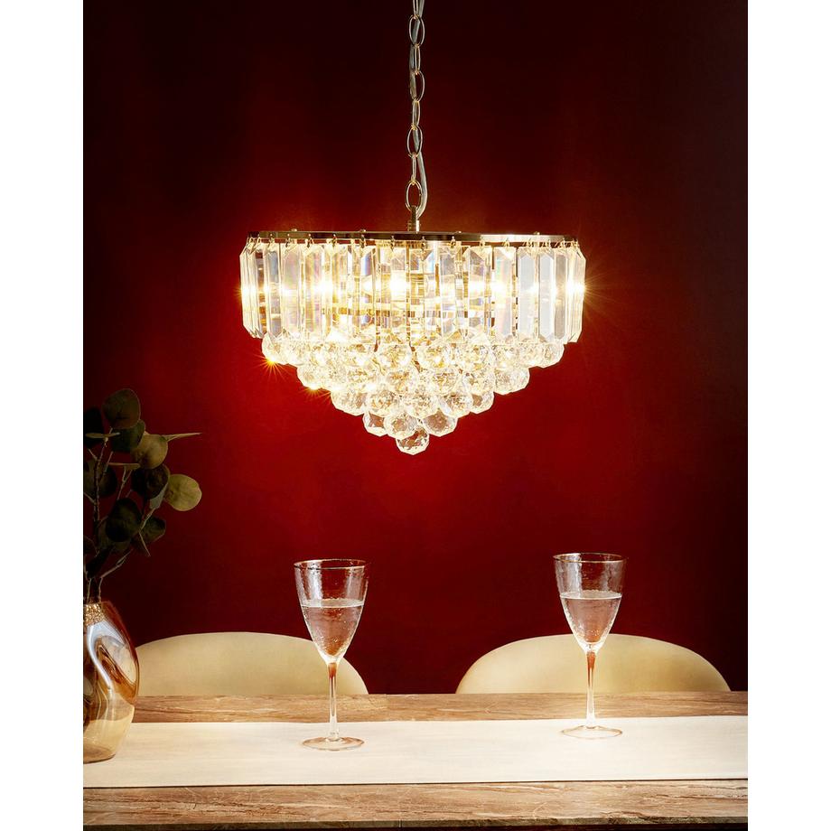 Beliani Lustre en Cristal Glamour ACHEIRO S  