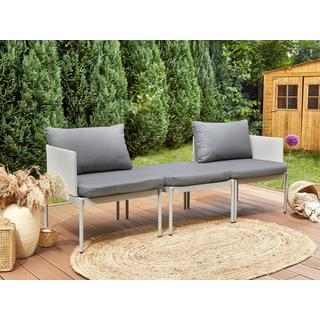 Beliani Lounge Set aus Aluminium Modern TERRACINA  