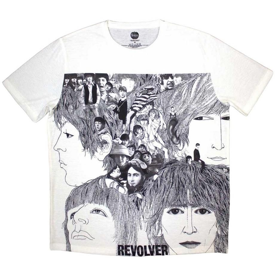The Beatles Revolver Bedrucktes T-Shirt  