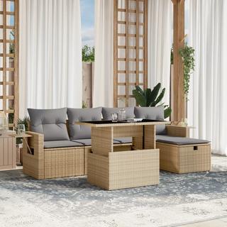 VidaXL Garten sofagarnitur poly-rattan  