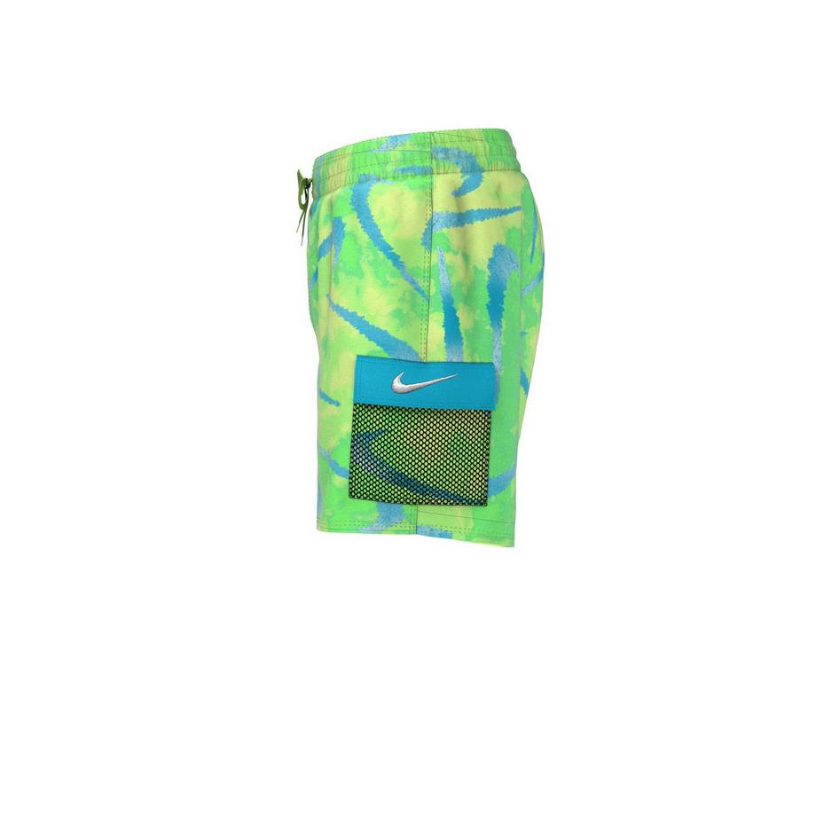 NIKE  NIKE TIE DYE SWOOSH 4" VOLLEY SHORT 