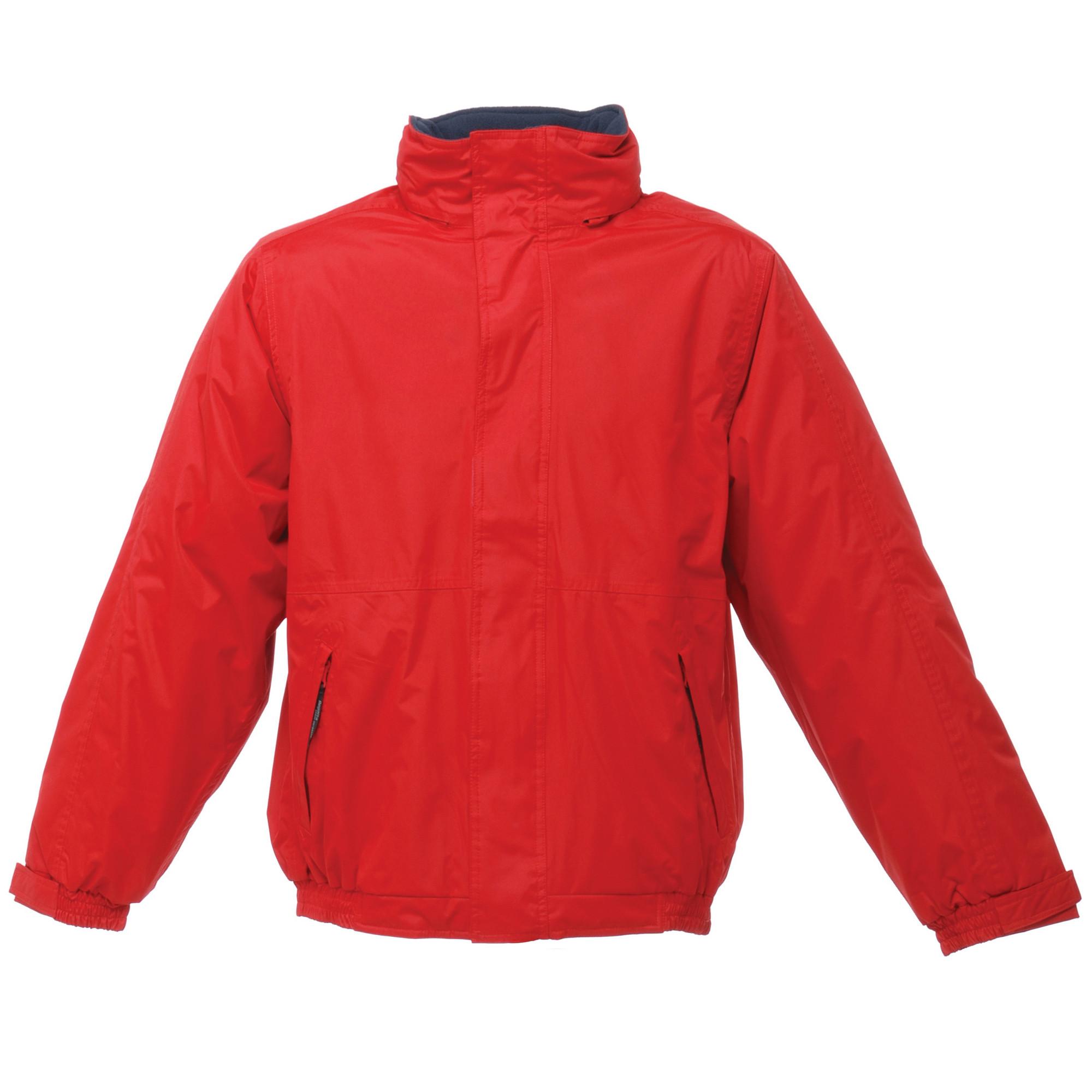 Image of Dover Jacke, Winddicht, Wasserfest Herren Rot Bunt M