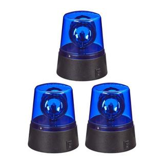 B2X Set di 3 luci LED blu  