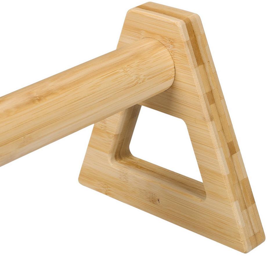 B2X  Poignées de développé couché en bambou, lot de 4 