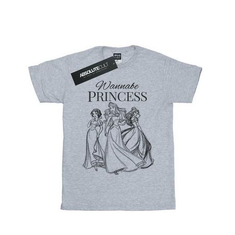 Disney PRINCESS  Tshirt WANNABE PRINCESS 