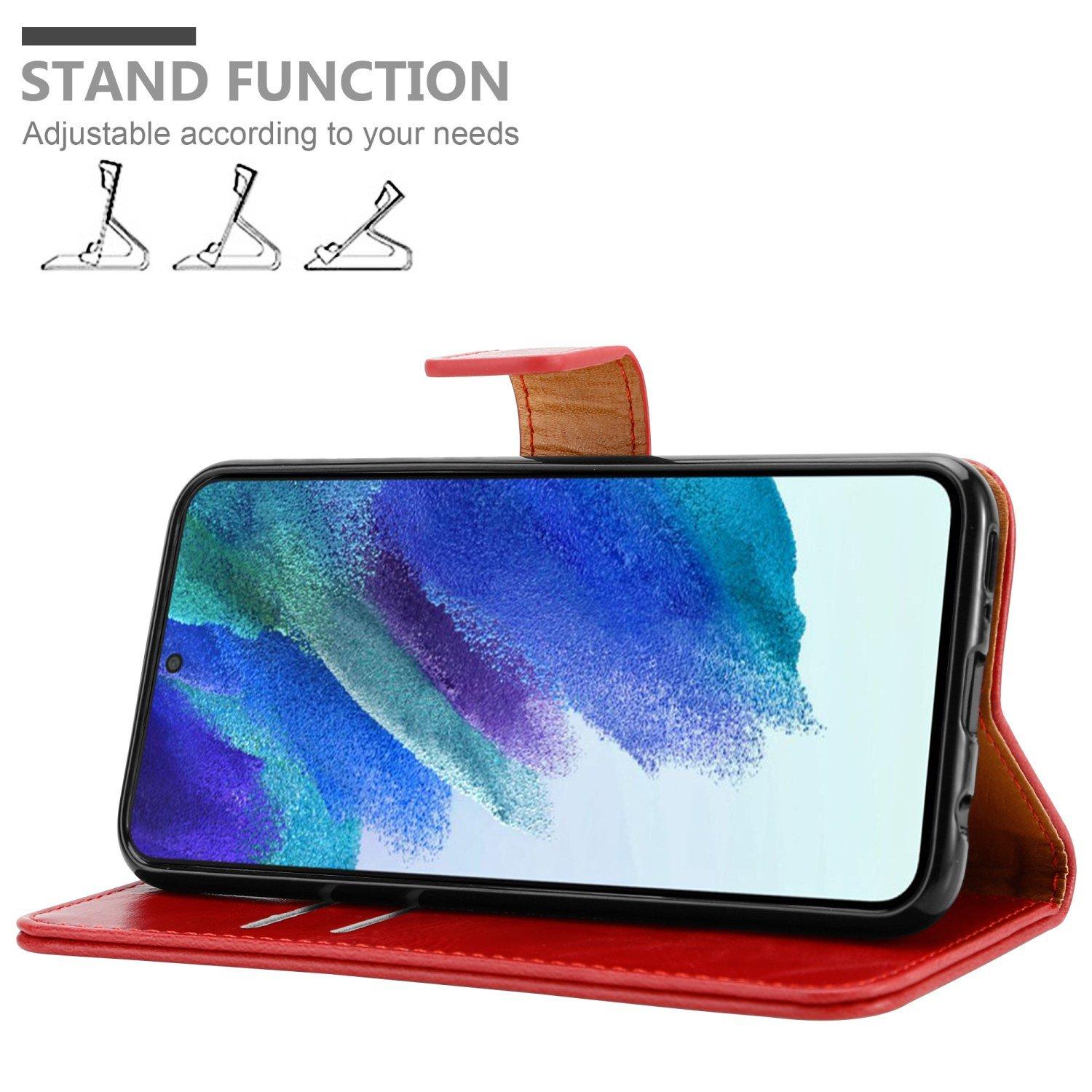 Cadorabo  Housse compatible avec Samsung Galaxy S22 - Coque de protection avec fermeture magnétique, fonction de support et compartiment pour carte 