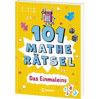 101 Matherätsel - Das Einmaleins Moore, Gareth; Loewe Lernen und Rätseln (Hrsg.); Dickason, Chris (Illustrationen); Hierteis, Eva (Übersetzung) Copertina rigida 