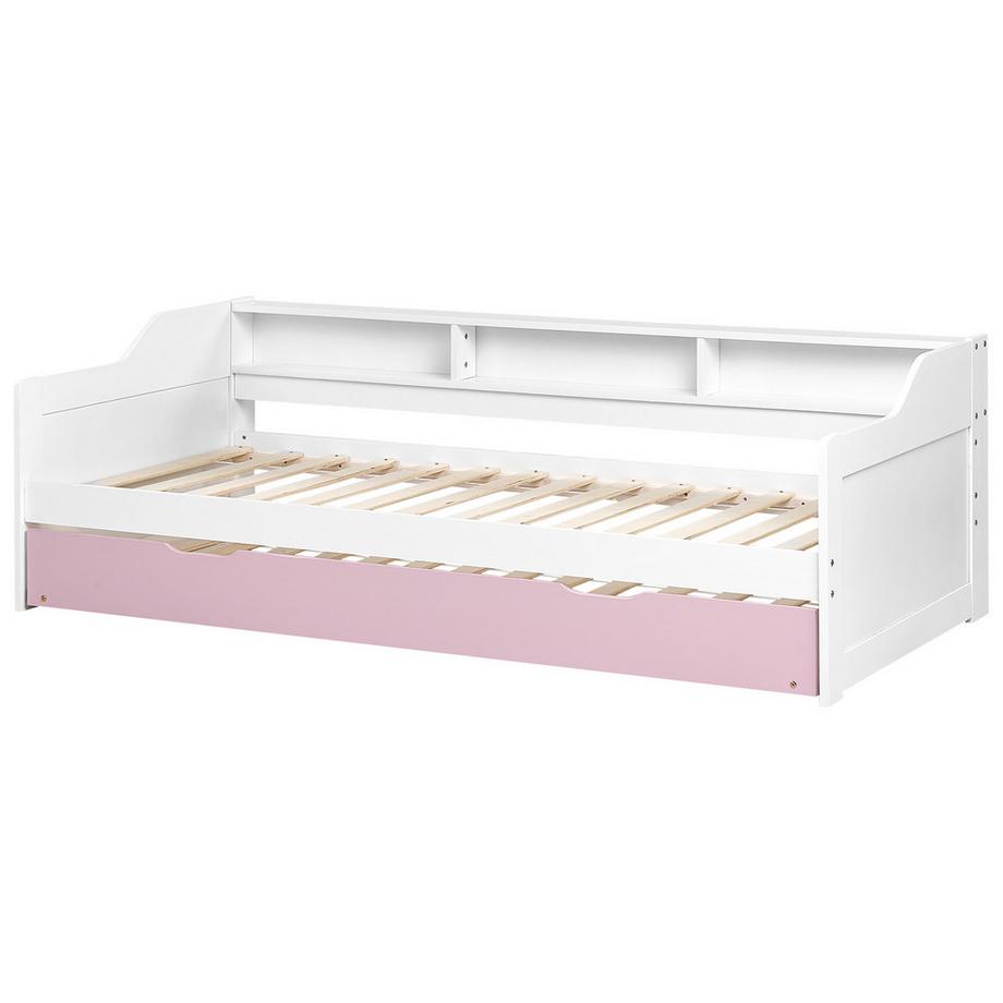 Beliani Lit gigogne en Bois de pin  EDERN  