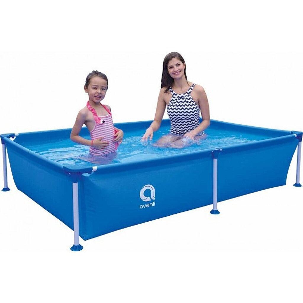 Jilong  Pool mit Filterpumpe (258cm × 179cm × 66cm) 