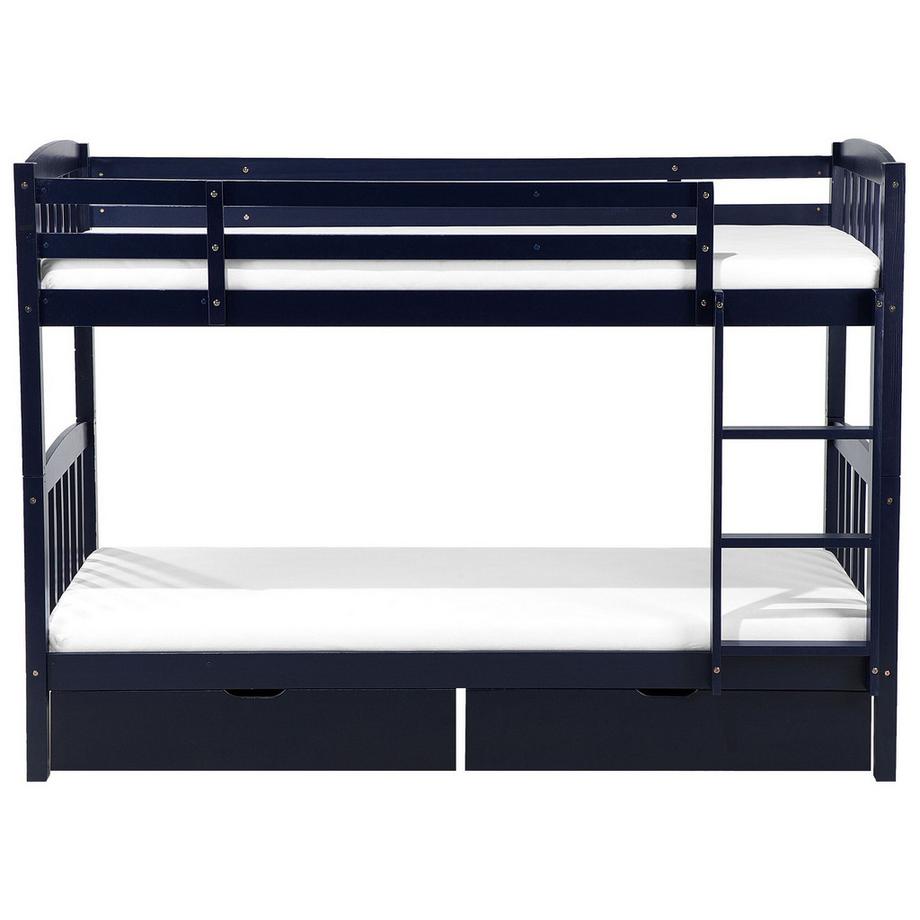 Beliani Lit superposé en Bois de pin Scandinave REVIN  