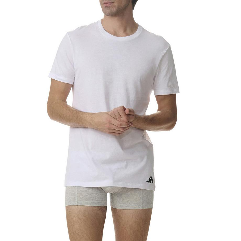 adidas  Maglietta Uomini Confezione da 6 Aderente alla figura-Crew Neck Shirt Active Core Cotton 6PK 