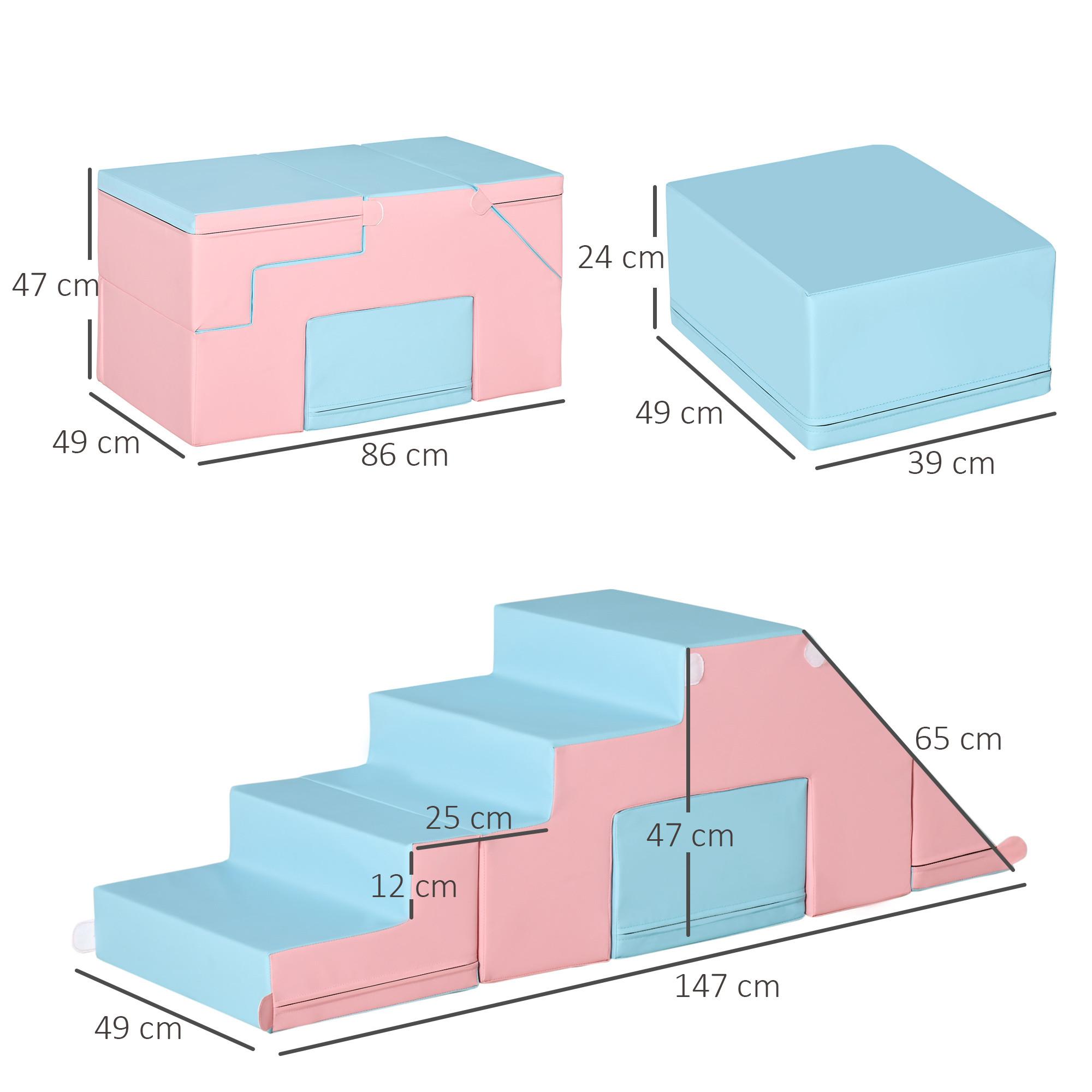 HOMCOM  Jeu de blocs de construction 