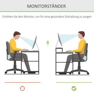 HOMCOM  Support pour moniteur 