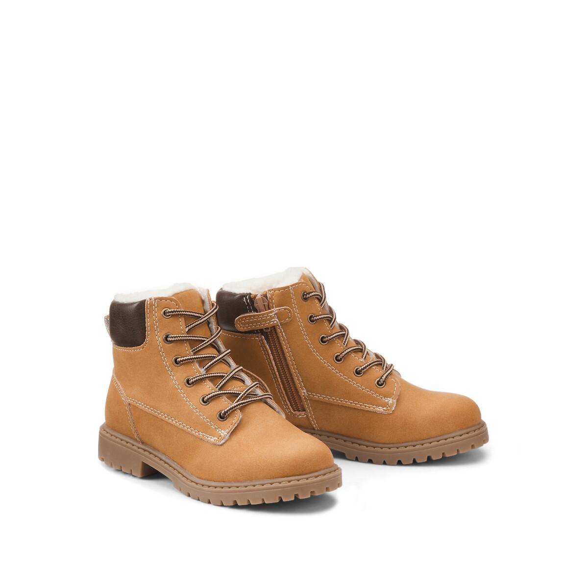 Image of Gefütterte Boots Damen Braun 29