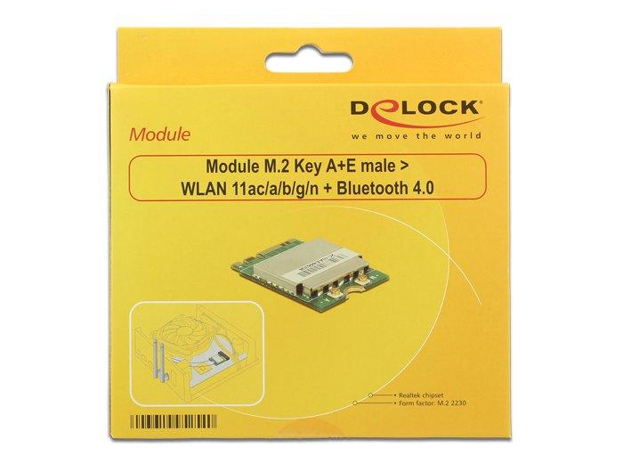 DeLock  95254 Netzwerkkarte WLAN / Bluetooth 433,3 Mbit/s 