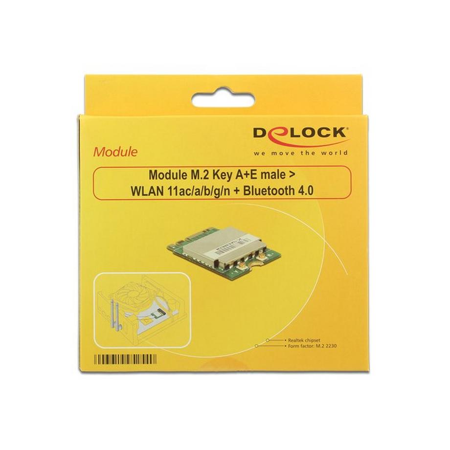 DeLock  95254 carte réseau WLAN / Bluetooth 433,3 Mbit/s 