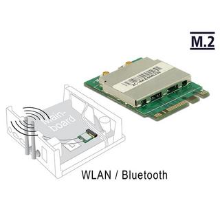 DeLock  95254 Netzwerkkarte WLAN / Bluetooth 433,3 Mbit/s 