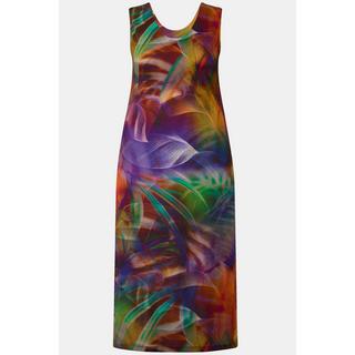 Ulla Popken Midi Slinky A-Linie Ärmelloses Kleid  