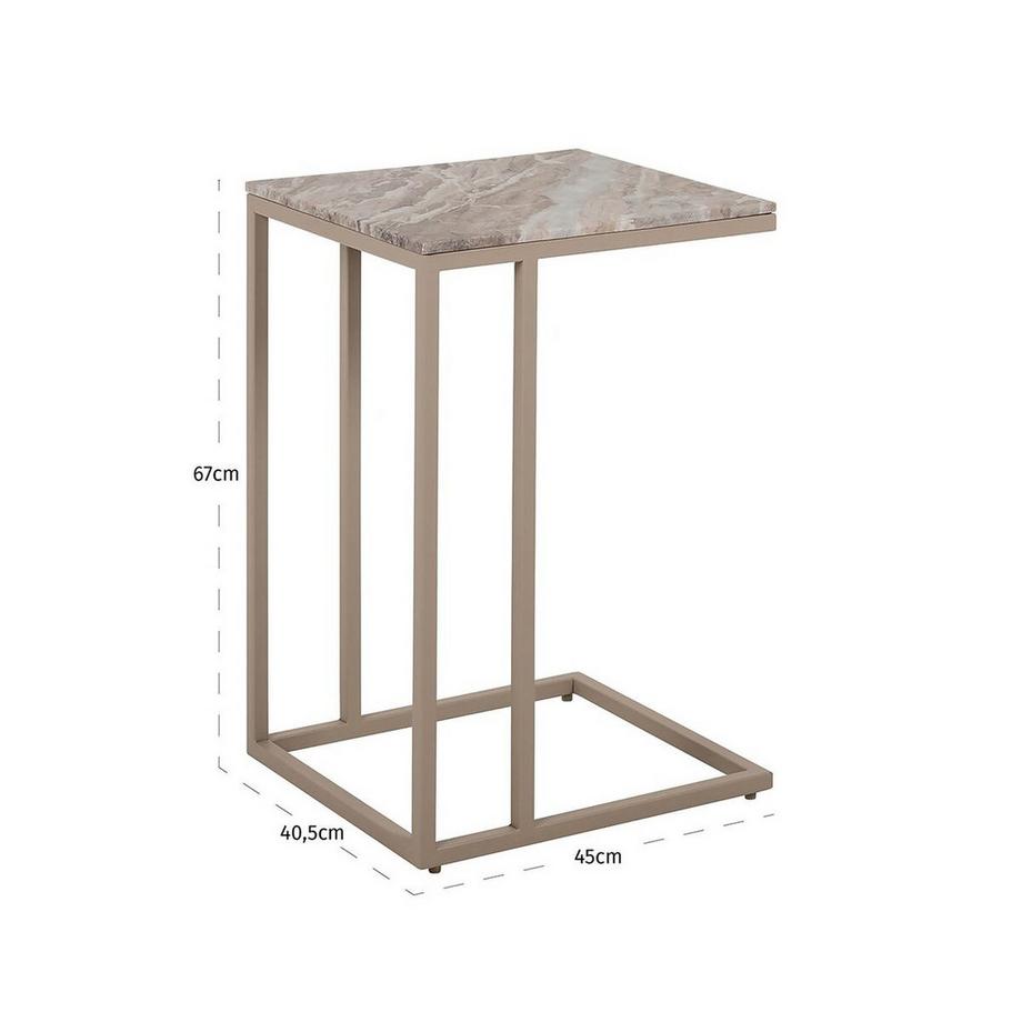 mutoni Table basse Fairfax 45x40  