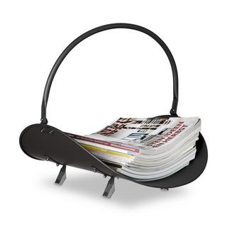 B2X Kaminholzkorb in Schwarz  