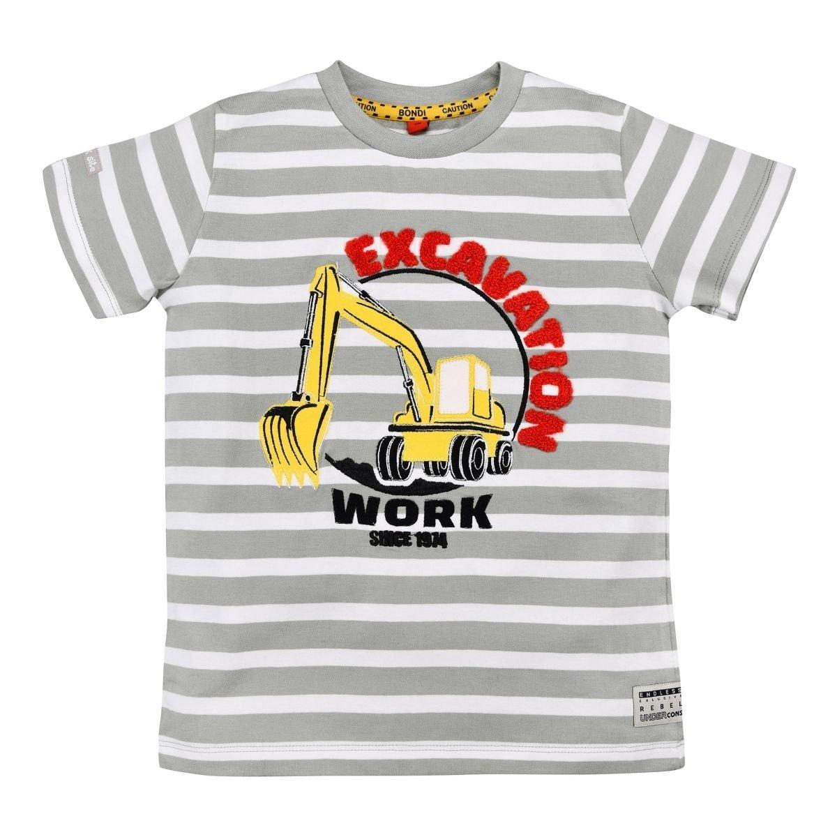 Image of Jungen T-shirt Bagger Jungen Grau 122