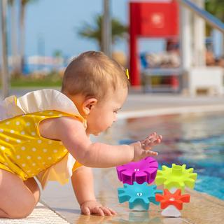 Activity-board  Baby-Badewannen-Spielzeug, Jahrestrieb-Baby-Badewanne, Puzzlespiele 