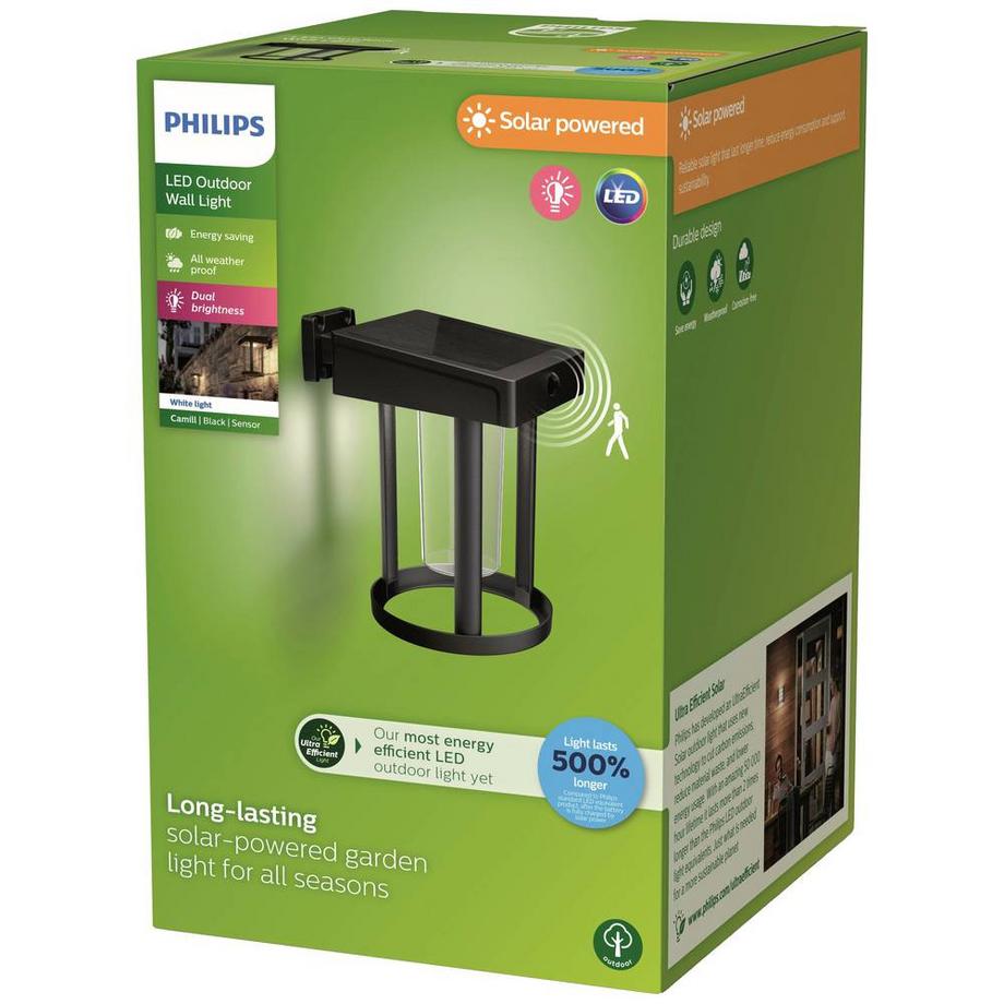Philips Lighting Philips Outdoor Ultra-Efficient Solar Camill Wandleuchte 1.4W  