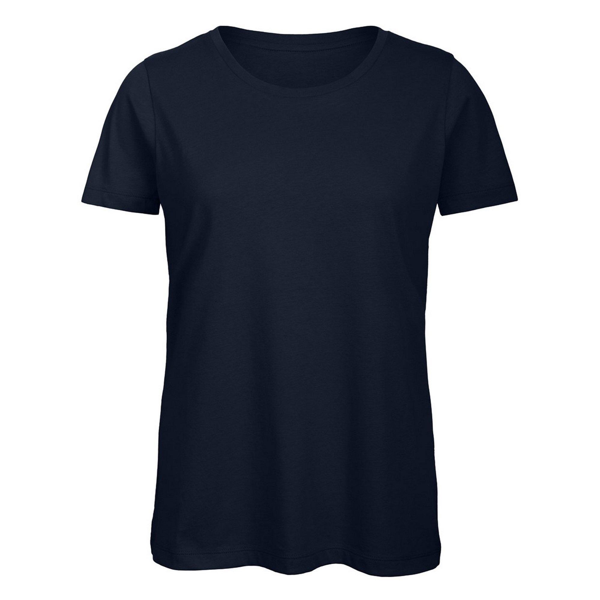 Image of B&c Favourite Tshirt Organische Damen Marine XS