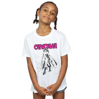 DC COMICS  Tshirt CATWOMAN WHIP 