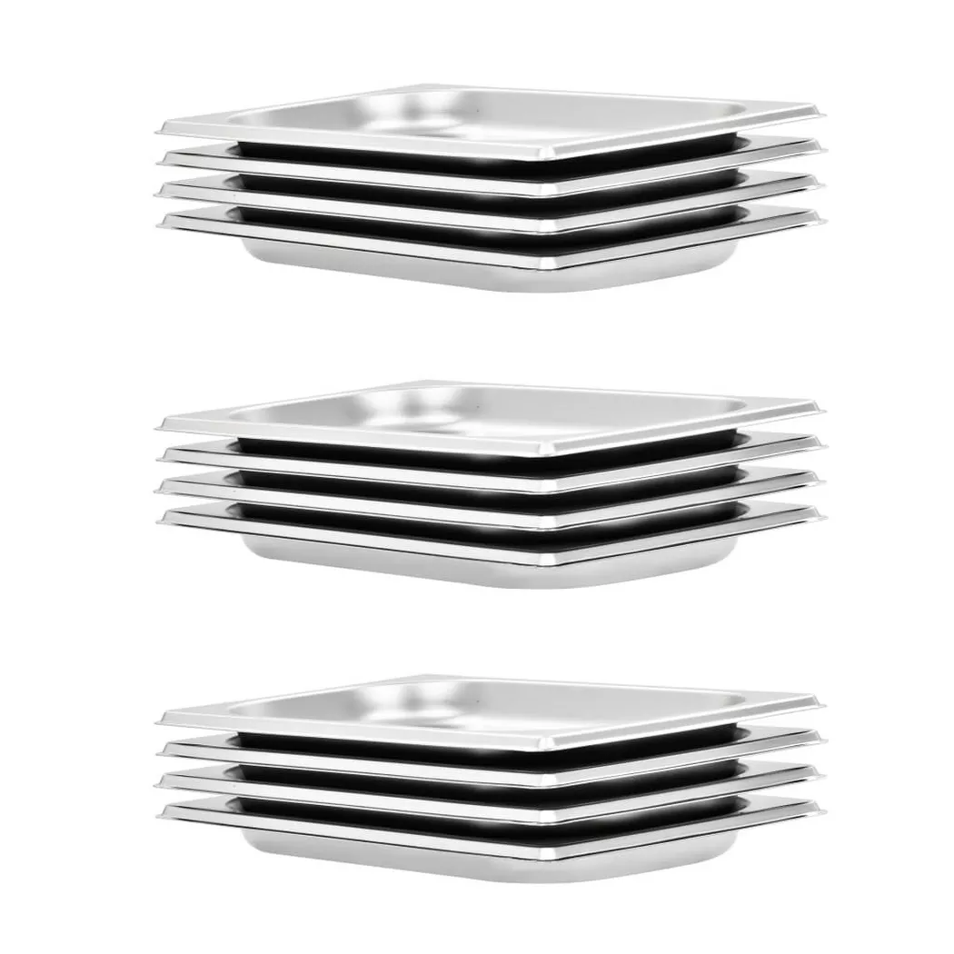 VidaXL - contenitore Gastronorm, One Size, Argento