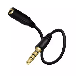 Adaptateur 2 x Jack 3.5mm M Casque/Micro vers Jack 3.5mm F 4Pin