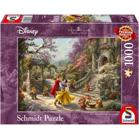 Schmidt Spiele  Schmidt Disney, Der mit dem Prinzen tanzt, 1000 Stück 