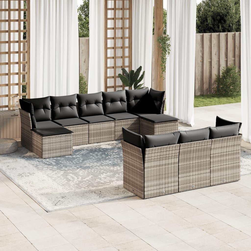 VidaXL Garten sofagarnitur poly-rattan  