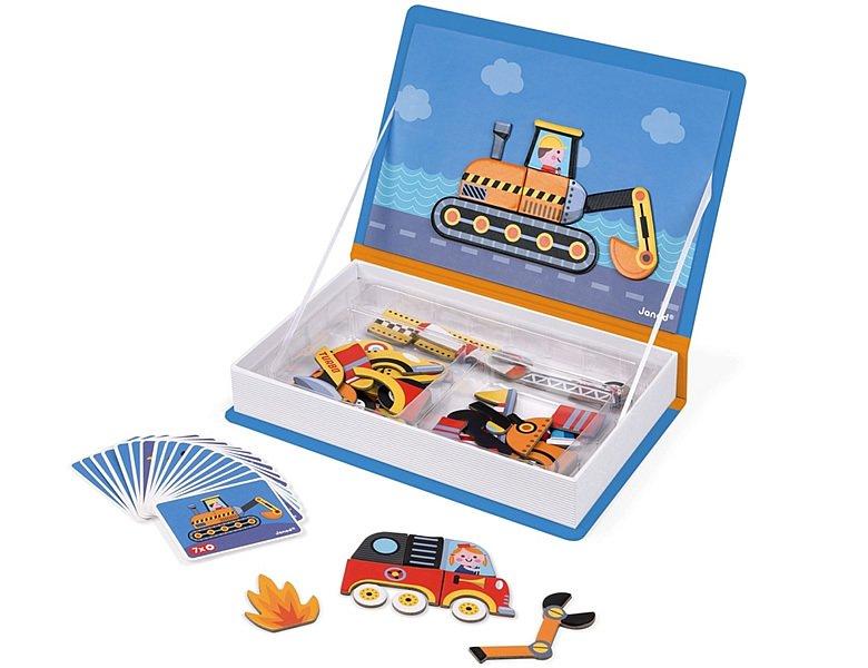 Image of JANOD Racers Magneti'Book Multicolor