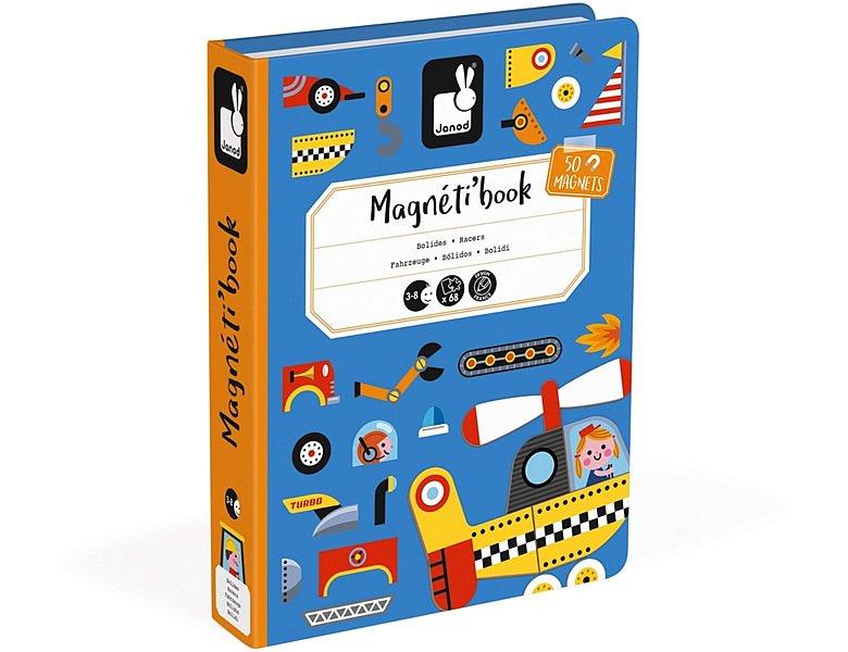 Janod  JANOD Racers Magneti'Book 