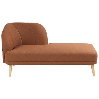 Beliani Chaise longue côté gauche en Polyester Traditionnel TANLAY  