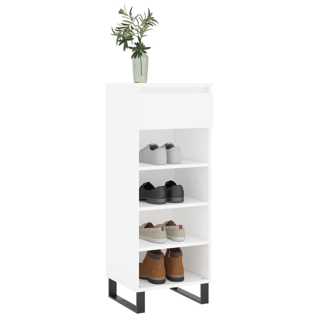 VidaXL Armoire à chaussures bois d'ingénierie  