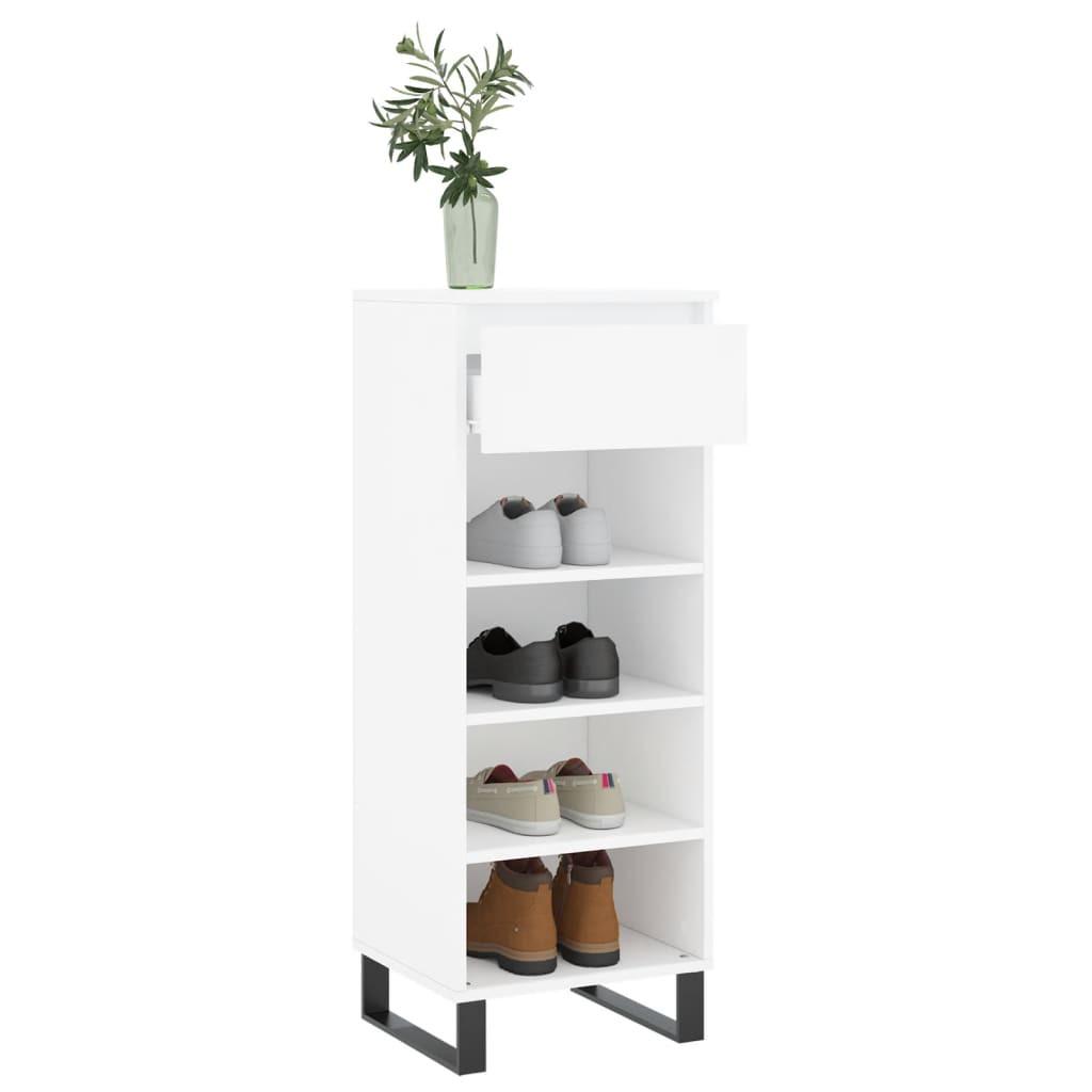 VidaXL Armoire à chaussures bois d'ingénierie  