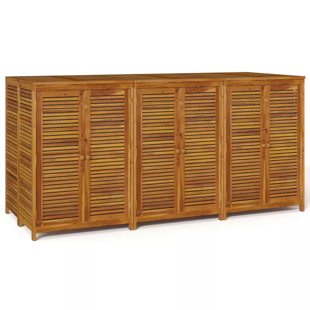 VidaXL - Boîte de rangement de jardin bois d'acacia, One Size, Marron