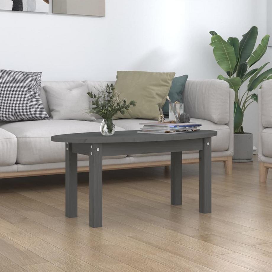 VidaXL Table basse bois de pin  
