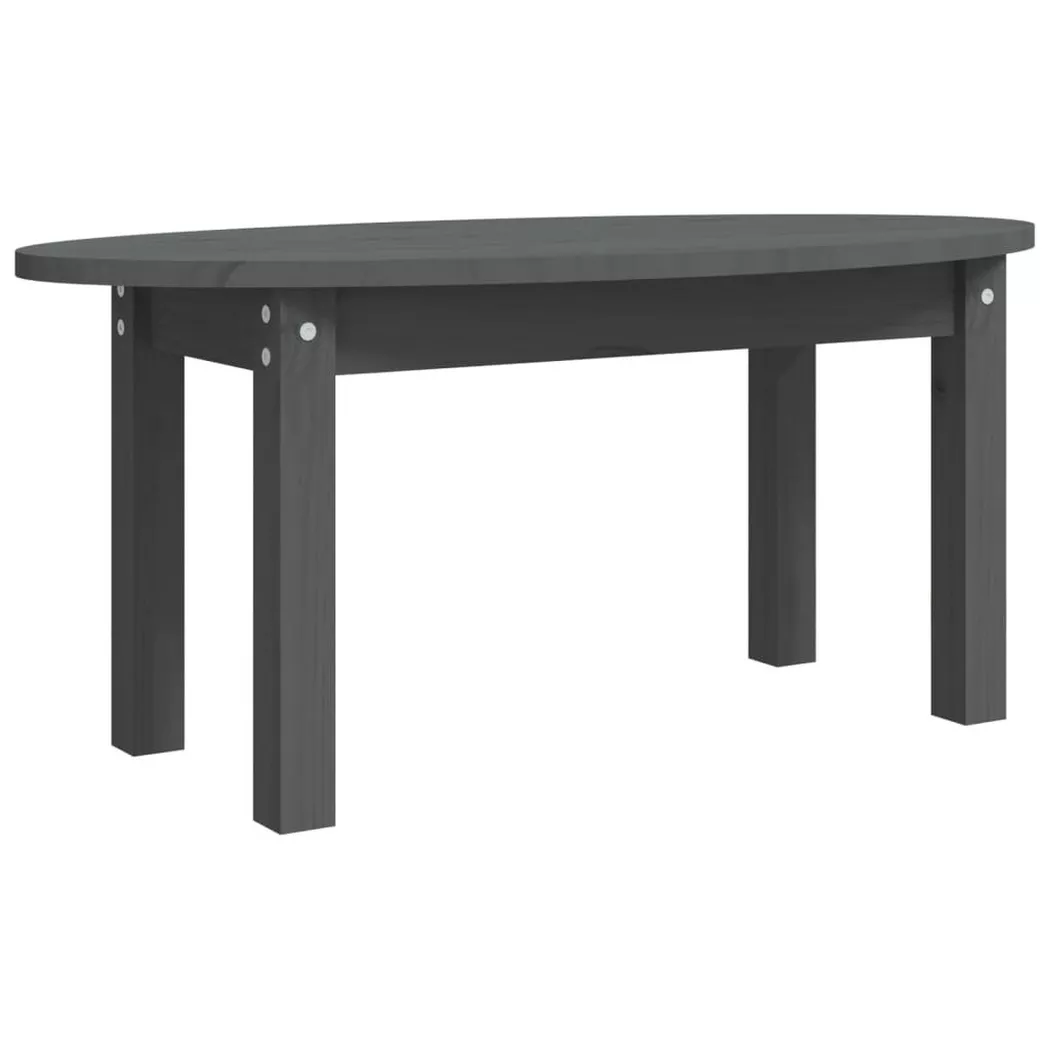 VidaXL - tavolino da salotto Legno di pino, One Size, Grigio