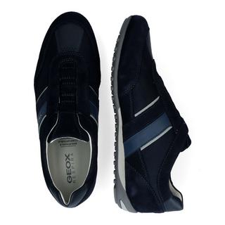 GEOX  sneakers wells suede+textile 