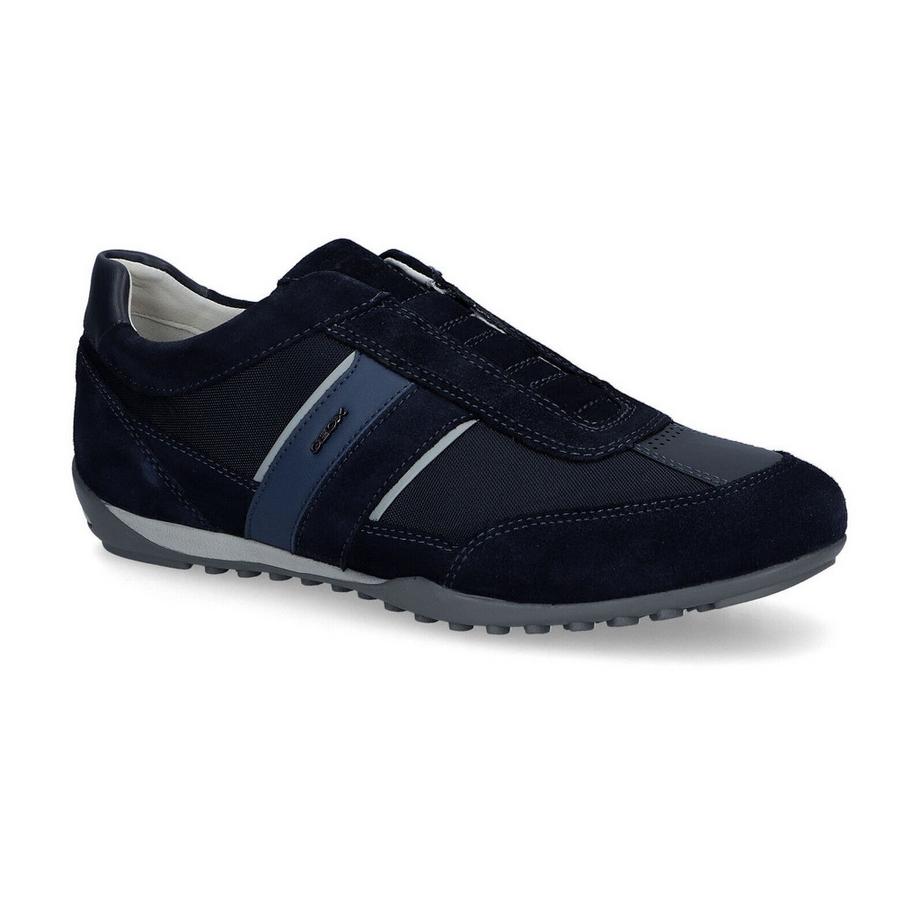 GEOX Wells Wildleder und Textil Low Top Sneakers  